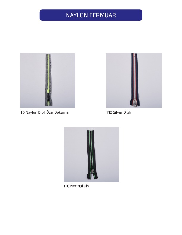 Nylon Zipper